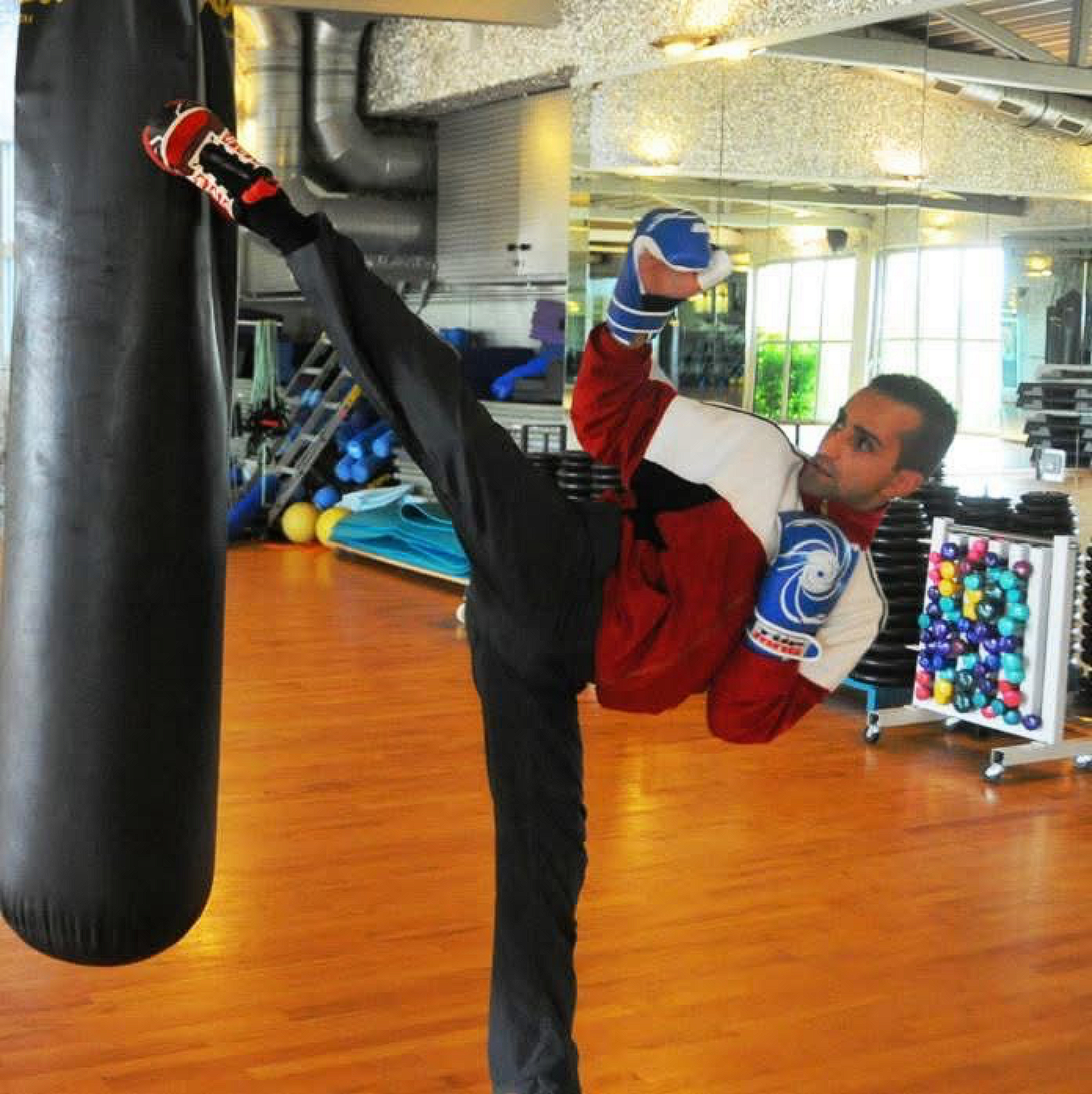 Flying Kick Sandsack
